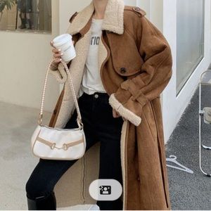 New never been worn Sherpa coat